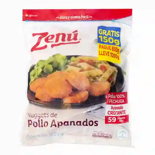 Nuggets de Pollo Apanado