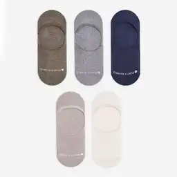 Medias Casuales Tipo Baletas Masculino Marbella X5 Punto Blanco Talla 10-12