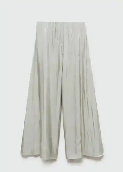 Pantalón Agatha-A Musgo Talla L Mujer Mango