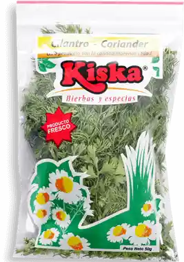 Kiska Cilantro x 50 Gramos