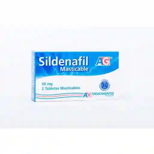 American Generics Sildenafil (50 mg) 2 Tabletas