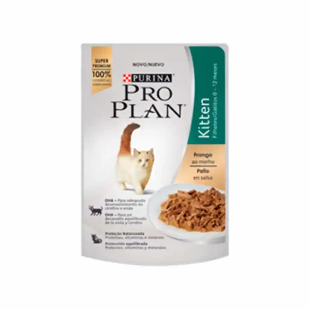 Proplan Pouch Kitten Pollo en Salsa