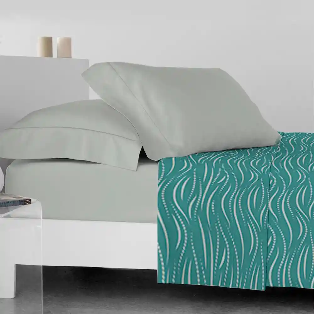 Juego de Cama Exito Doble (140 X 190 Cm) N/a Poliéster Raglan
