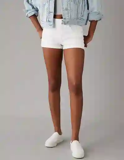 Short Mujer Blanco Talla 0 American Eagle 13337742