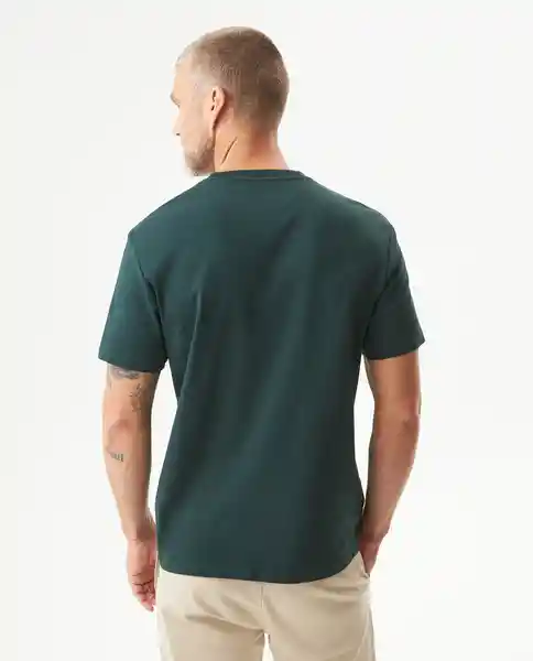 Camiseta Basic Duotone Verde Galloway Ultraoscuro L Chevignon