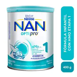 Fórmula infantil en polvo NAN OPTIPRO 1 x 400g