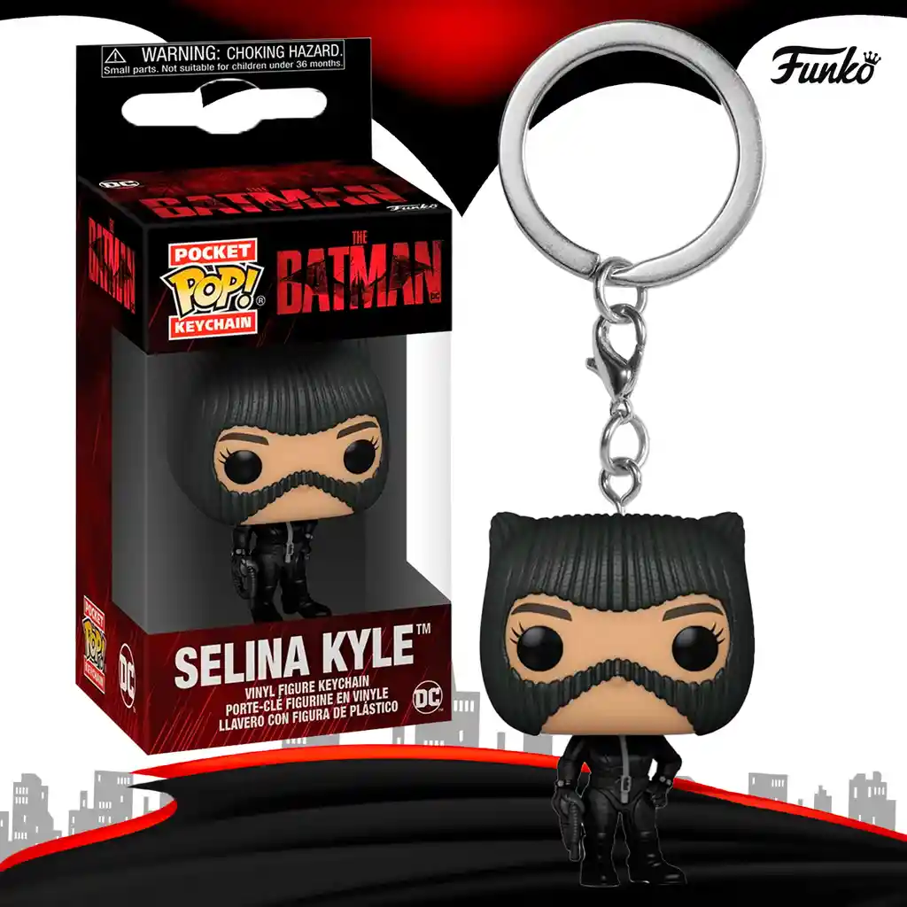 Funko Pop! Llavero The Batman Selina Kyle