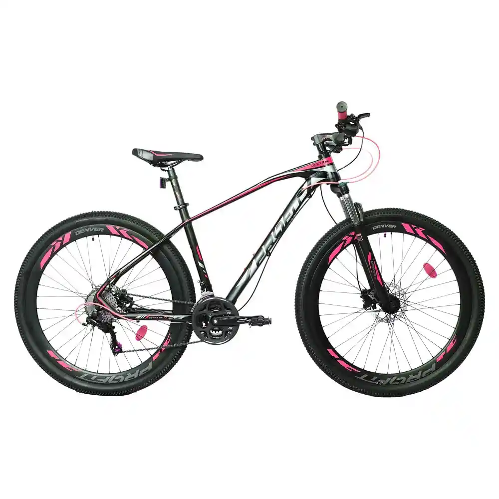 Bicicleta Profit Denver D2 Mtb 27.5 Pulgadas 8 Velocidades Rosada