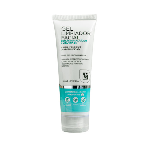Gel Limpiador Farmatodocon Acido Salicílico + Vitamina B5