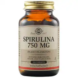 SOLGAR Spirulina (750 mg)