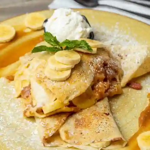 Crepe de Arequipe y Banano