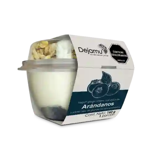 Yogurt Griego Parfait Sin Azucar Arandanos X 160 gr