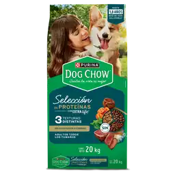 Comida para Perros Purina Dog Chow Selección Proteina Cordero x 20 kg