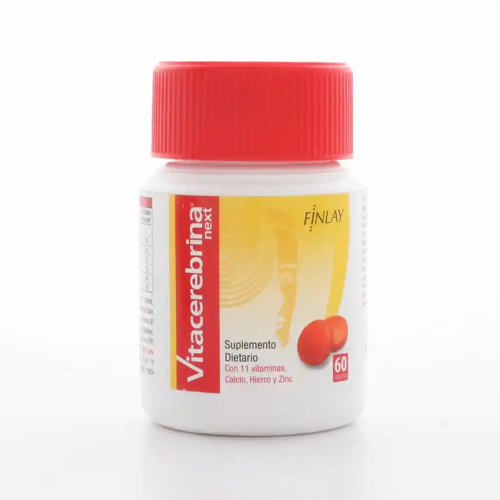 Vitacerebrina Suplemento Vitamínico en Tabletas