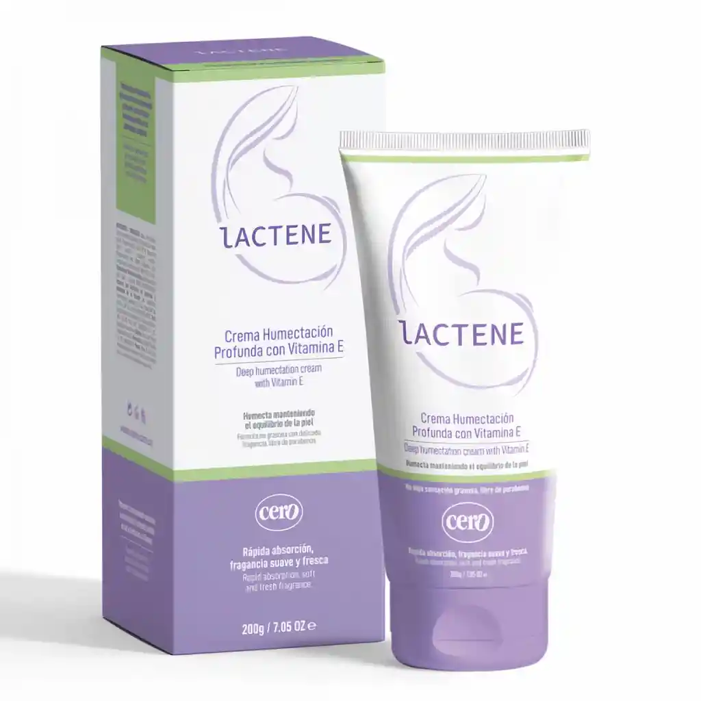 Lactene Crema Humectación Profunda Vitamina E
