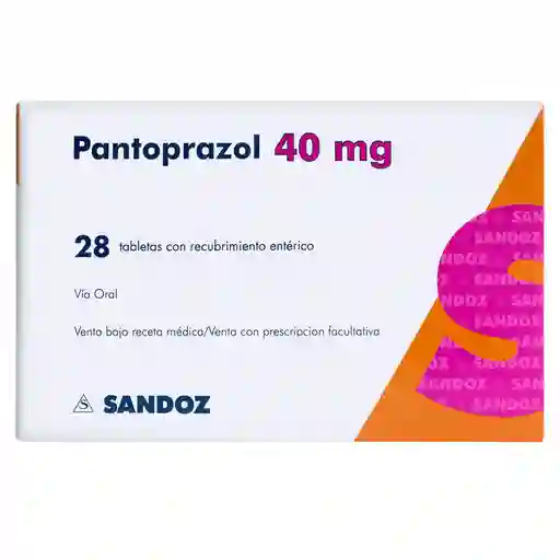 Sandoz Pantoprazol 40Mg 28Tab 