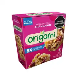 Origami Barra de Cereal Arándano