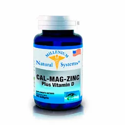 NATURAL SYSTEMS Suplemento Dietario Calcio Magnesio Y Zinc