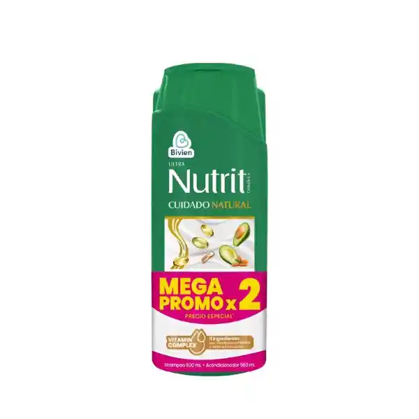 Nutrit Shampoo + Acondicionador Cuidado Natural