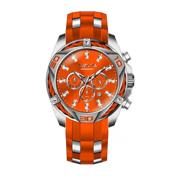 Reloj Bolt Hombre Naranja 40322 Invicta