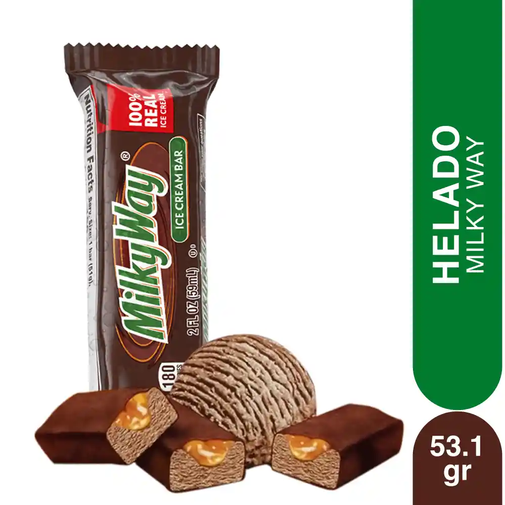 Milky Way Helado Barra Leche Chocolate