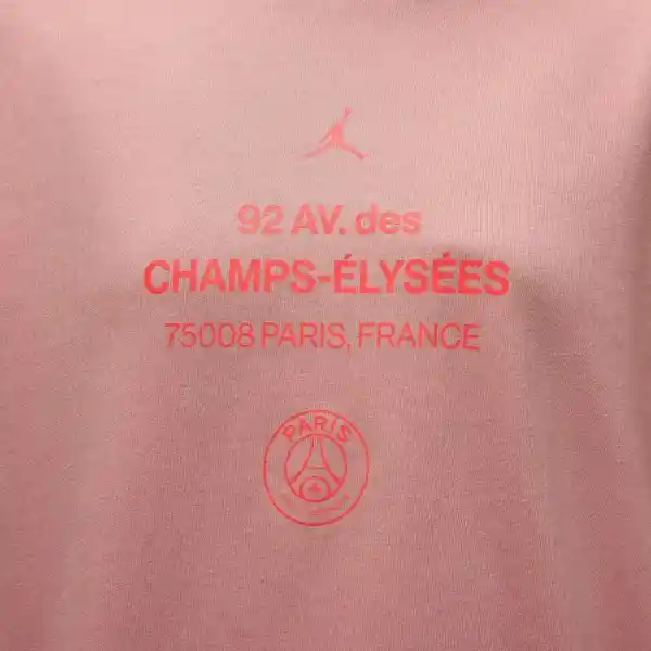 Nike Camiseta J Psggfx Gf Tee Lifestyle Mujer Rosado Talla M