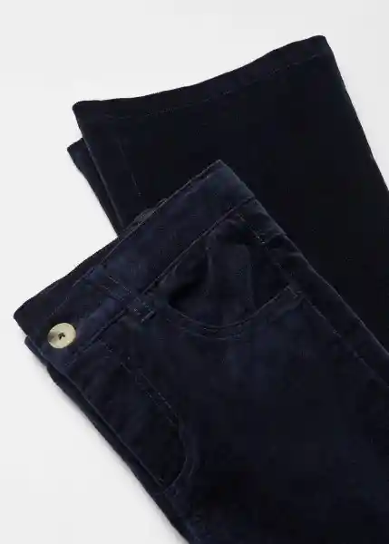 Pantalón Velve Navy Talla 11 Niña Mango