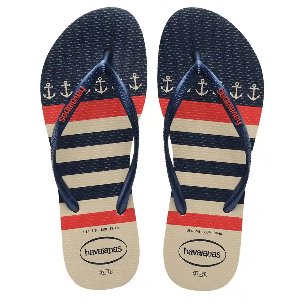 Slim Nautical Fc Pre 41-42 Havaianas
