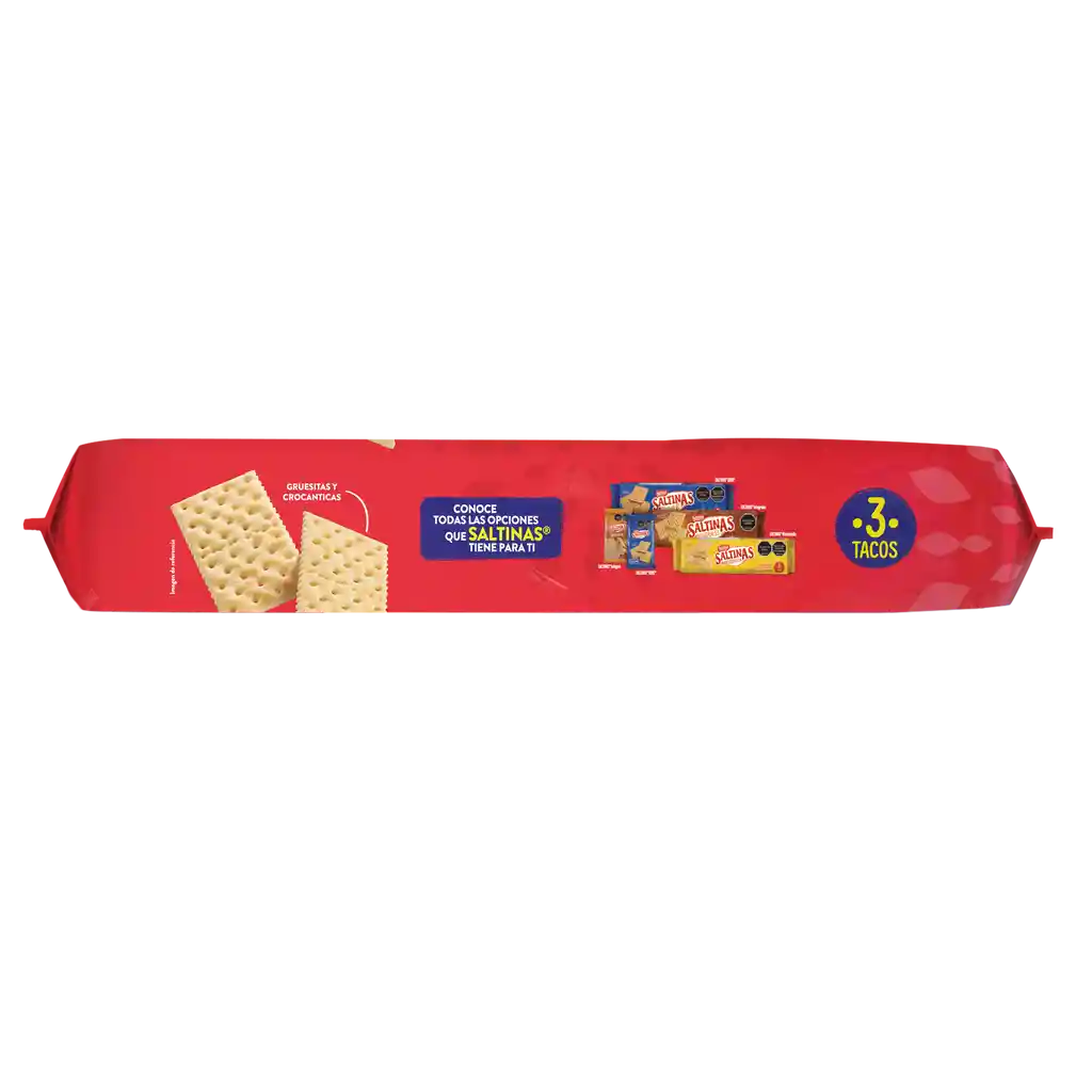 Galletas SALTINAS Original 3 tacos x 318g