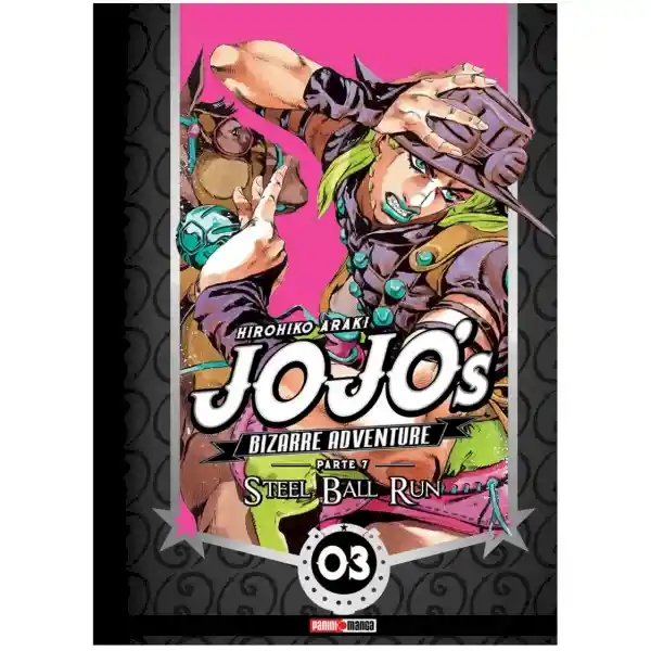 Jojo's Bizarre Steell Ball Run N°3 - Editorial Panini