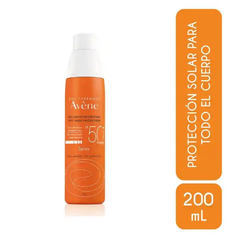 Avene Protector Solar SPF50 en Spray