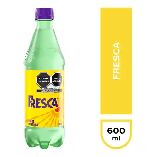 Fresca Refresco Sabor Toronja 600 mL Pet
