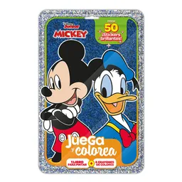 Mickey Juega y Colorea