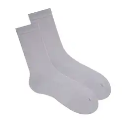 Medias Deportivas Largas Unisex New Silli Punto Blanco Talla 10-12