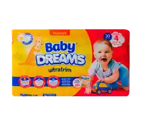 Baby Dreams Pañal Ultratrim Etapa 4/XG
