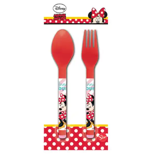 Set de Cubiertos Minnie