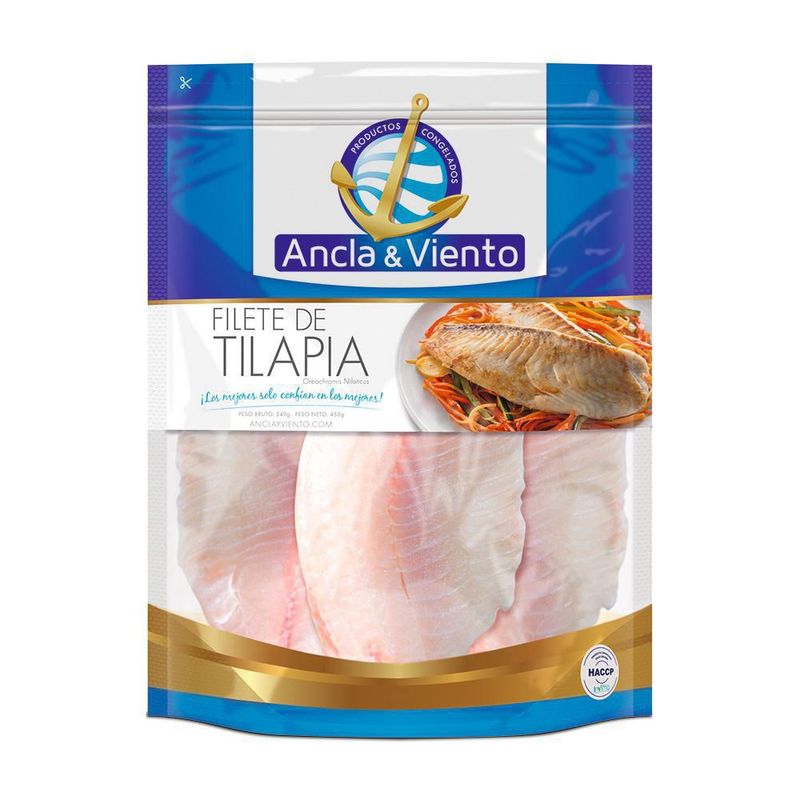 Ancla Y Viento Filete de Tilapia 700 g