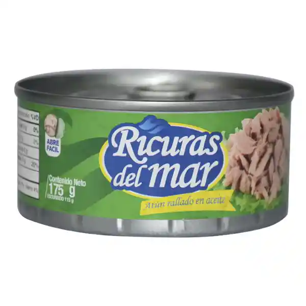 Ricuras Del Mar Atún Rayado Aceite