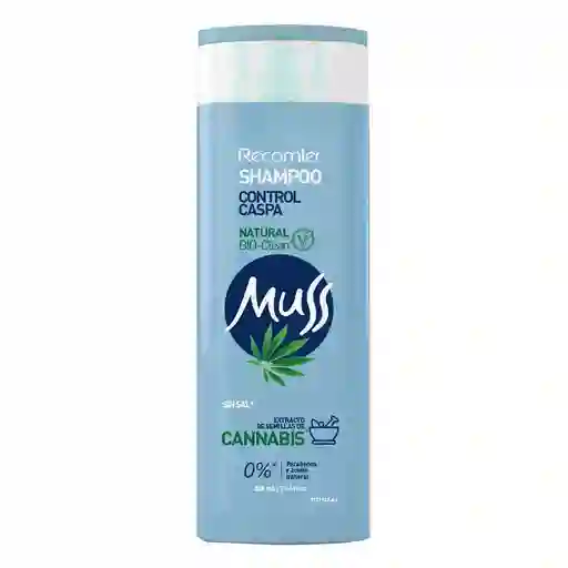 Muss Shampoo Control Caspa Natural Bio-Clean con Cannabis