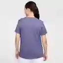 Nike Camiseta Manga Corta Mujer Morado Talla XS