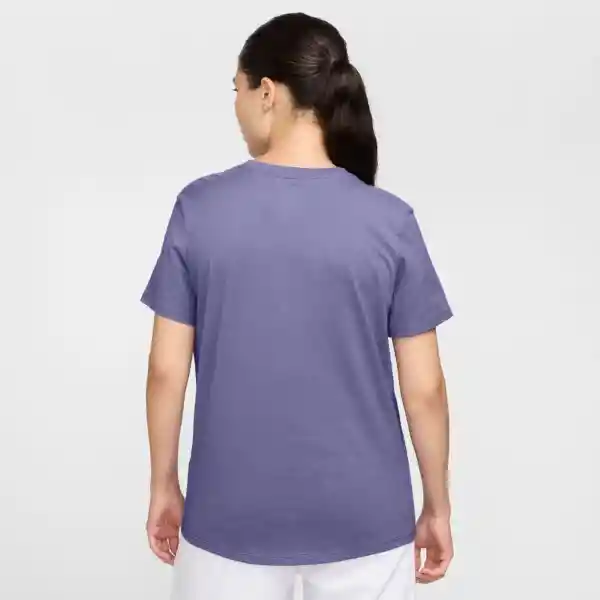Nike Camiseta Manga Corta Mujer Morado Talla XS