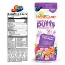   Happy Baby  Snack Cereal Organico Puff Zanahoria Arandan 60 G 