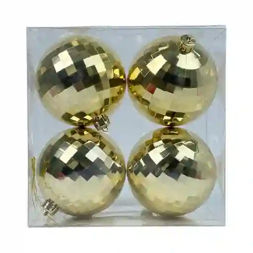 Set Adorno Para Árbol Dorado 1300500211 Finlandek