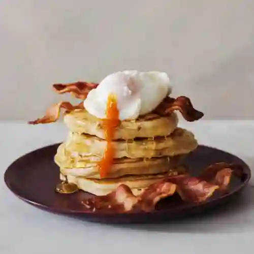 Pancakes New York And Bacon