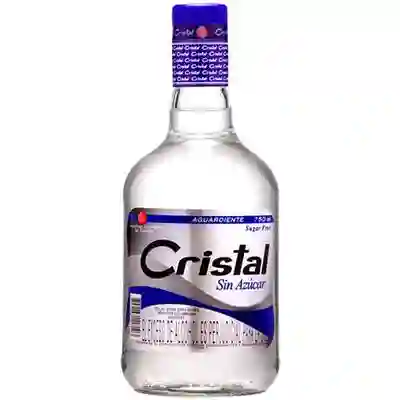 Aguardiente Cristal Botella 750 ml