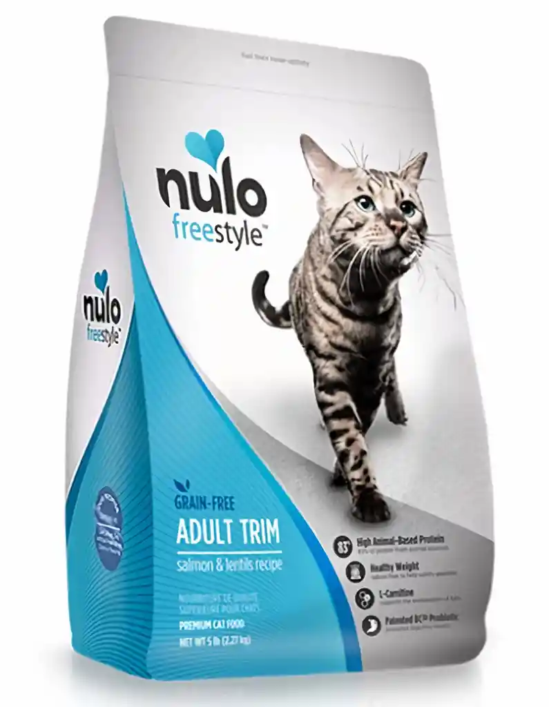 Nulo Alimento Para Gato Adulto Trim Salmon & Lentils 5.44 Kg