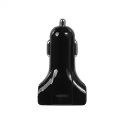 Cargador de Coche de 3 Puertos Usb Negro Modelo Sc320 Miniso