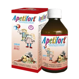 Apetifort Jarabe Con Sabor Natural a Miel