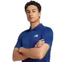 Adidas Camiseta Polo Club Para Tenis de Hombre Azul Talla S