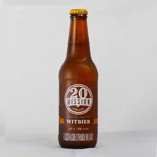 Cerveza Witbier Botella